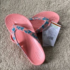 NWT Crocs Flip Flops